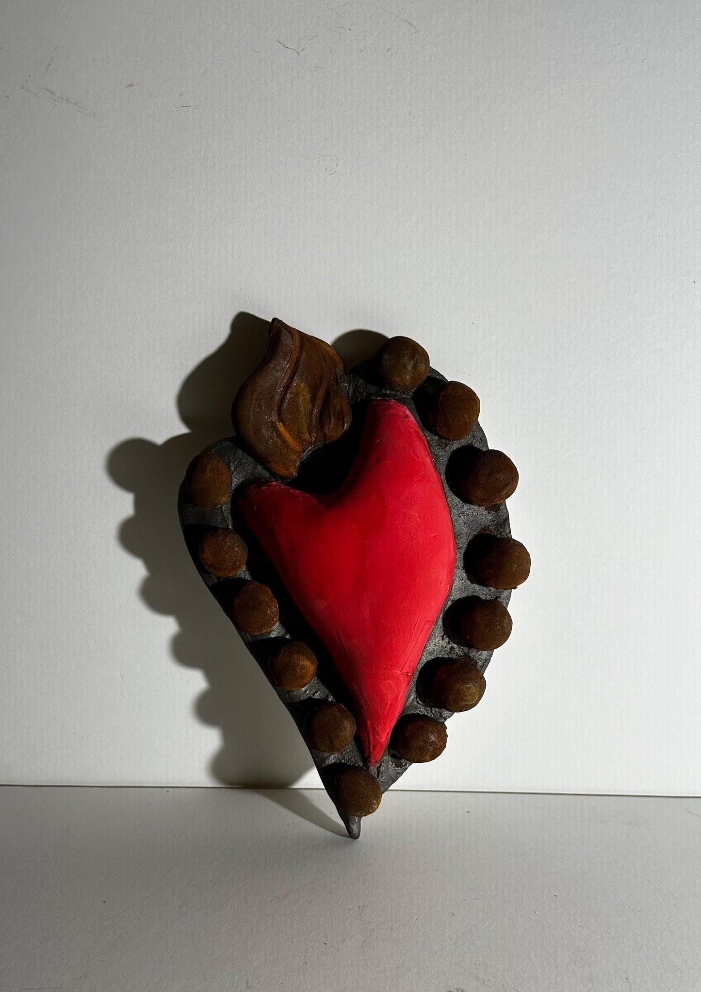 Cuore Ex Voto rosso