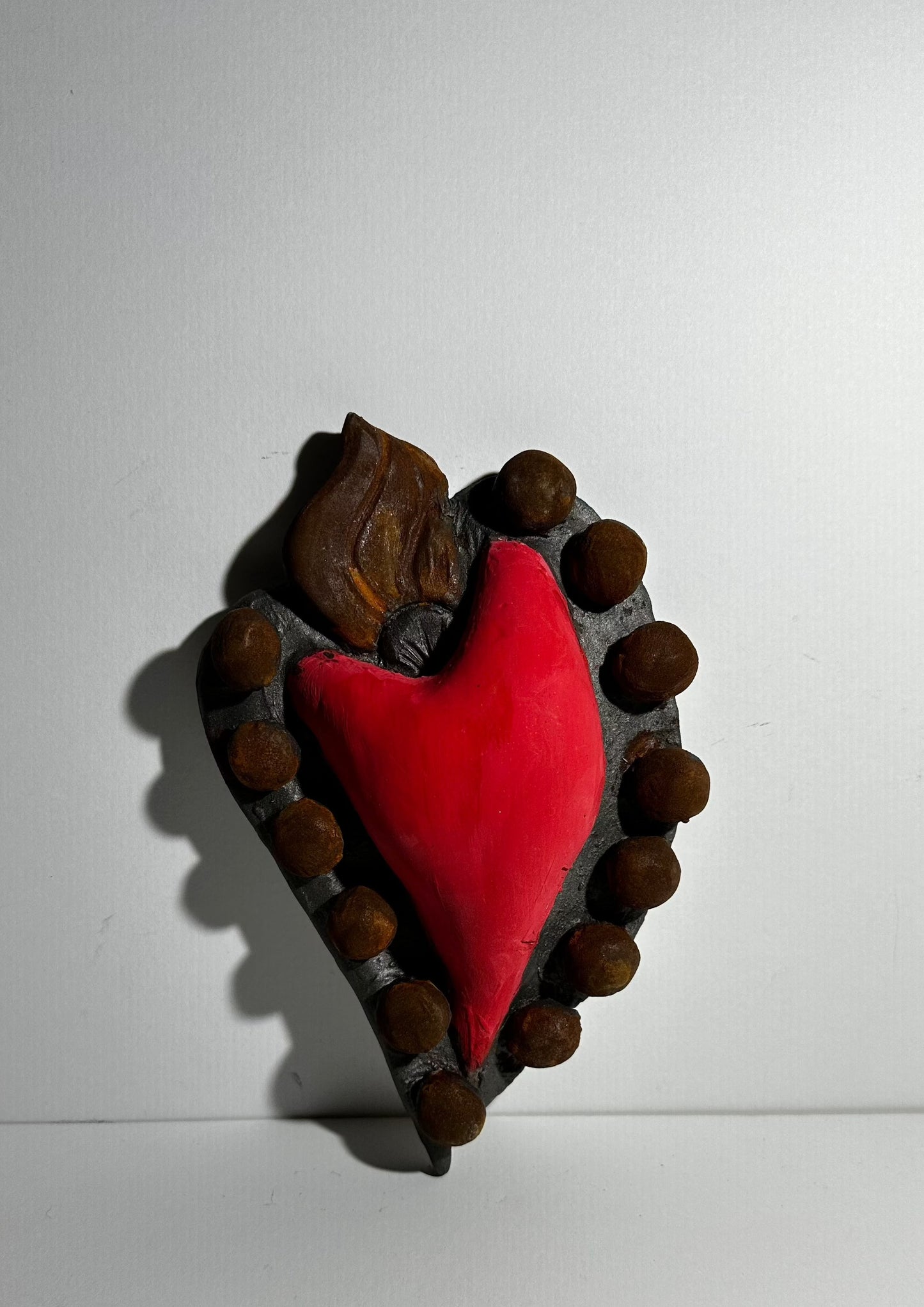 Cuore Ex Voto rosso