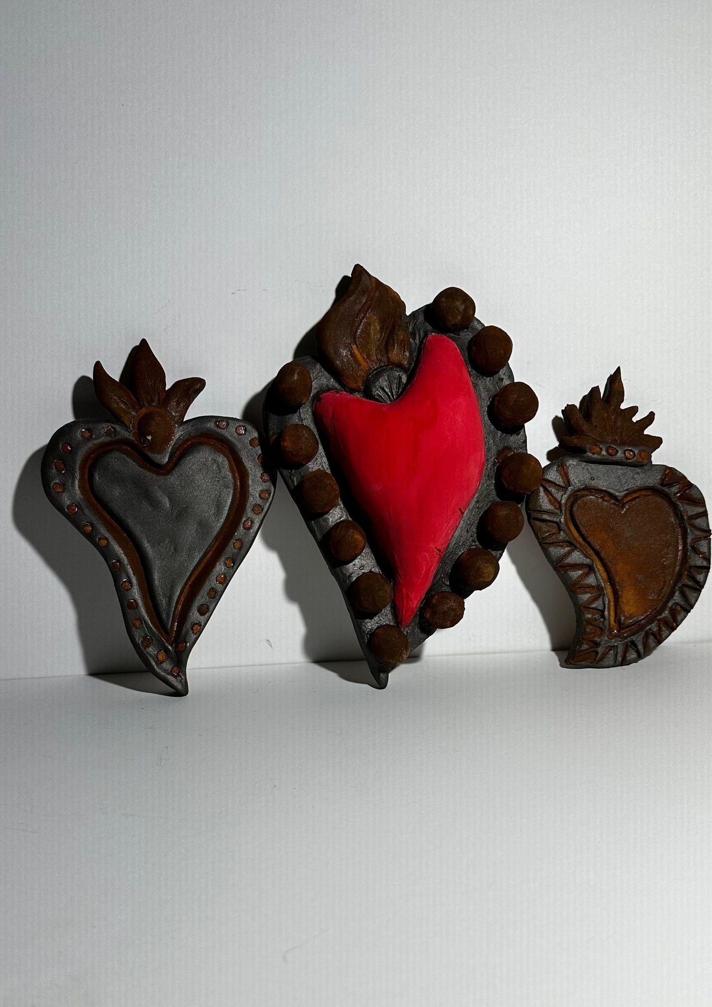 Cuore Ex Voto rosso